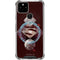 DC Comics Superman Purple Abstract Collage Google Pixel 5 Clear Case